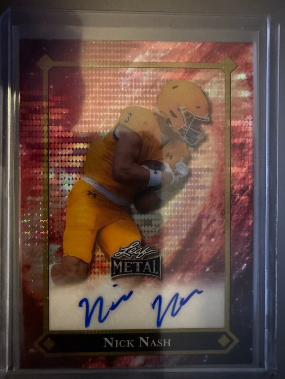 Nick Nash Auto 92L-NN1 | 2025 Leaf Metal 1/1